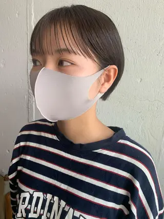 ショート カラー Fuuu《フゥ》所属・シノザキ シンゴのヘアスタイル