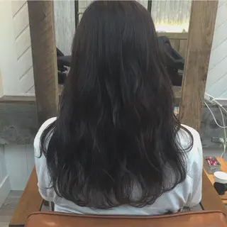 ロング カラー 前髪顔周り✂️店長 ❤️アマミヤ❤️のヘアスタイル