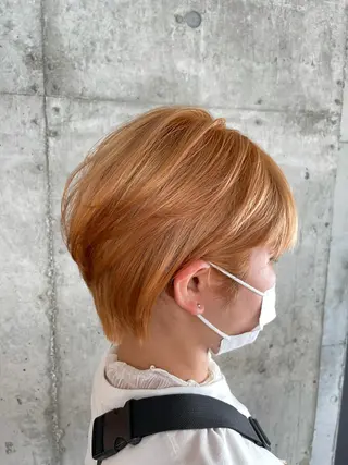 ショート カラー 🔥メンズ特化パーマ 🦖増田弘明🦖のヘアスタイル