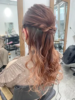 ロング ヘアアレンジ Blue所属・透明感カラー 🫰🏻💗 高橋舞のその他イメージ