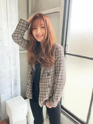 ロング カラー ヘアアレンジ 指名支持率NO.1 スタイリストのヘアスタイル