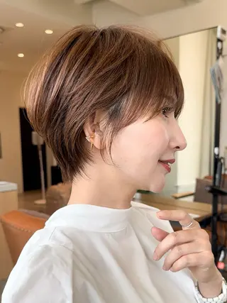 ショート 🌈銀座、ボブ ショート🌈にっしーのヘアスタイル