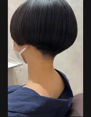 ショート 🌈安藤愛/透明感 艶カラー🫧ROWのヘアスタイル