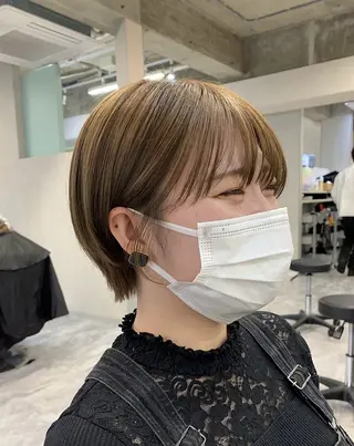 ショート カラー HAZEL博多所属・杉村 一輝のヘアスタイル
