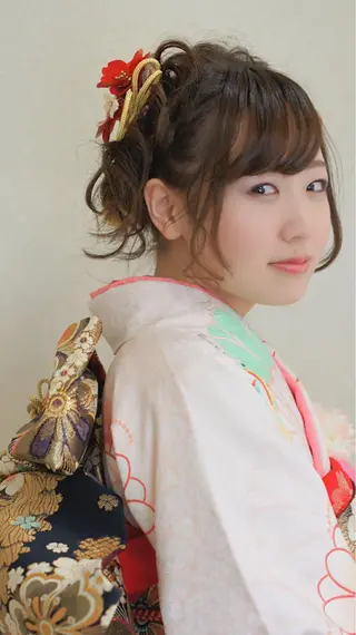 セミロング ロング ヘアアレンジ NOW･インパルス所属・【滝川市 美容師】 髙橋昌也のヘアスタイル