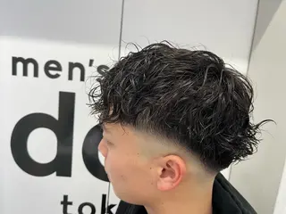 パーマ メンズ メンズショート美容師 💈高橋和真💈のヘアスタイル