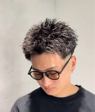 パーマ メンズ SALOWIN所属・メンズパーマ/メンズ ショート職人/岡田のヘアスタイル