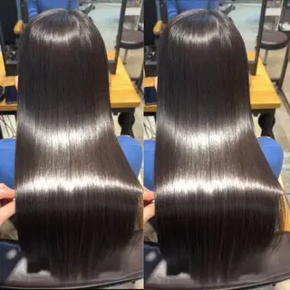 ロング カラー 新宿/髪質改善/ 縮毛矯正/松永ゆいのヘアスタイル