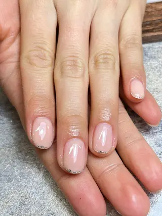 ネイル candy nail 韓国風ワンホンネイルのネイルデザイン