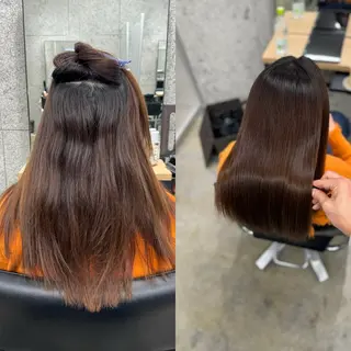 ロング WERULE pivot cross店所属・髪質改善/岡崎 亮のヘアスタイル