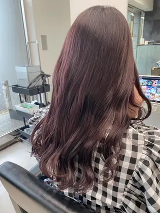 ロング カラー KURUMI /NINE麻布十番のヘアスタイル