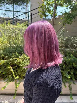 カラー ナチュラルカラー東城 利貴のヘアスタイル