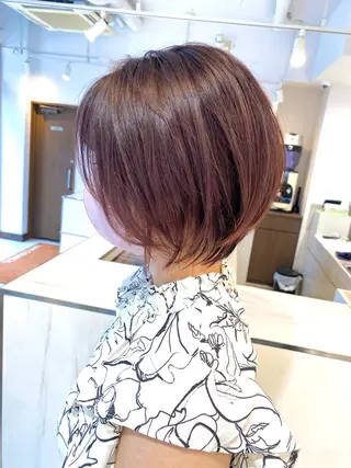 カラー 森 桃菜のヘアスタイル