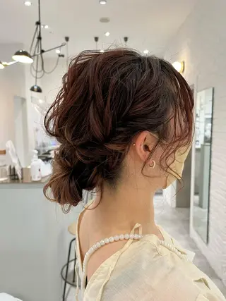 ロング ヘアアレンジ 似合わせ/レイヤー/ ボブ/西島 絢香のヘアスタイル