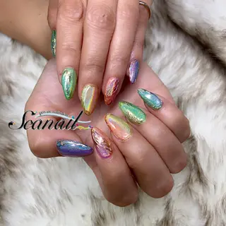 ネイル 小尾 栞のネイルデザイン