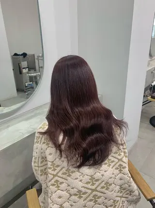 ロング カラー little 小濱彰太のヘアスタイル