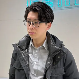 パーマ メンズ シャドウパーマ/ メンズ/KENTAのヘアスタイル