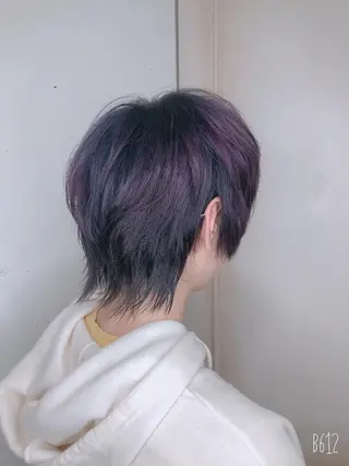 ショート カラー デザインカラー🎨 下北沢 / 磯部のヘアスタイル