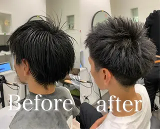 ショート 【酸性ストレート】 宮下和明のヘアスタイル