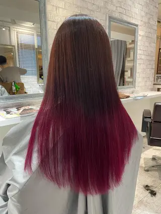 ロング カラー ［パサつき改善］＊ 髪質改善ケアサロン＊のヘアスタイル