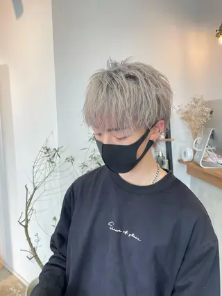 ショート カラー カラーモデル募集 吉原佳穂💗のヘアスタイル