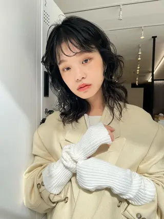 ミディアム GO TODAY SHAiRE SALON 梅田NU茶屋町店所属・今村彩巴 ボブ/ストレートのヘアスタイル