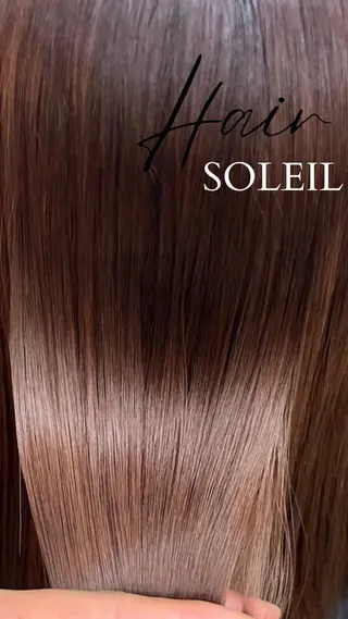 セミロング ❤︎大人シック ベージュrihoのヘアスタイル