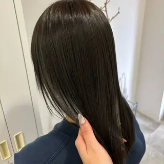 ミディアム カラー CHAINON×FeM#所属・名駅/sHiHo/透 明感カラー✨🎀/のヘアスタイル