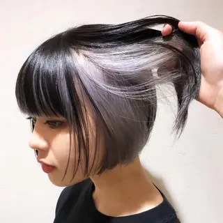 カラー ツノダ ルカのヘアスタイル