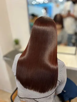 ロング ✨️極艶髪質改善✖️ クロスパーマ✨のヘアスタイル