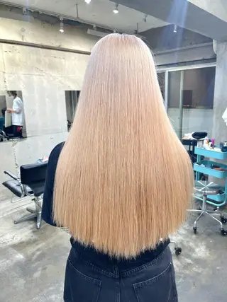 ロング カラー レイヤーカットとハイ トーン/HIROKIのヘアスタイル