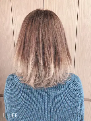 ミディアム 【愛され小顔カット】 YOSHIKIのヘアスタイル