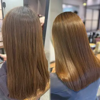 セミロング カラー ［パサつき改善］＊ 髪質改善ケアサロン＊のヘアスタイル