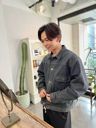 ショート メンズ 千葉 郁也のヘアスタイル