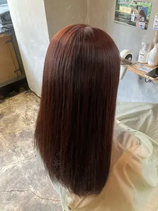 ロング カラー F.O.F.所属・たかなみ りなのヘアスタイル