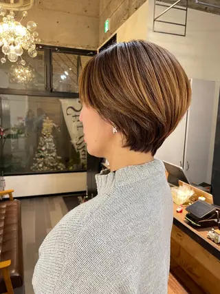 ショート Stir maison[ステアメゾン]所属・layer cut /MIKUのヘアスタイル