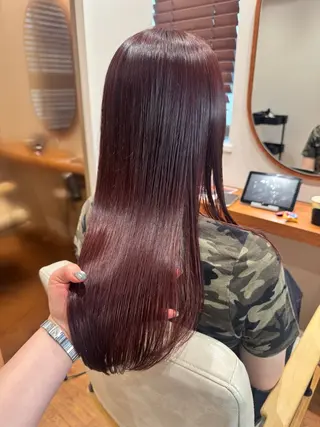 ミディアム カラー ボブ美容師💛 AYUMIのヘアスタイル