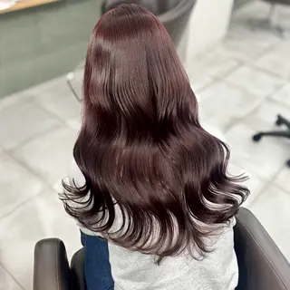 セミロング カラー ブリーチなし/レイヤ ー特化🌈Tommyのヘアスタイル