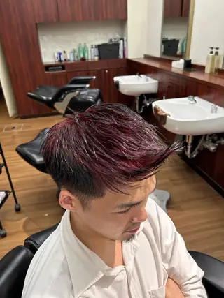 カラー メンズ SKY本店所属・吉川 颯のヘアスタイル