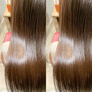 ミディアム カラー 縮毛矯正/髪質改善/ 石橋代智のヘアスタイル