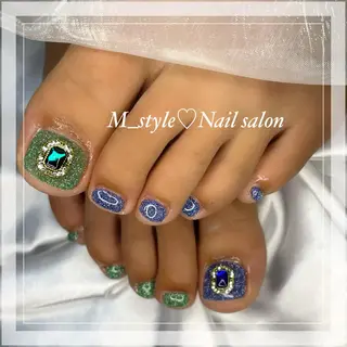ネイル 下妻市ﾈｲﾙｻﾛﾝ M_styleのネイルデザイン
