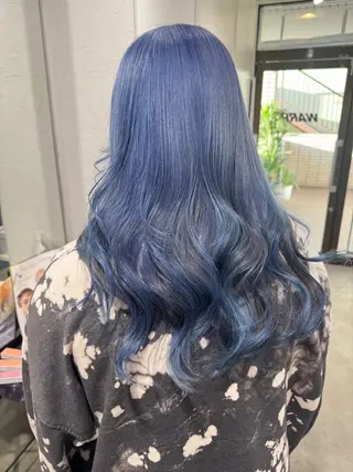 ロング カラー ハイトーン/レイヤー /艶カラー🎀のヘアスタイル