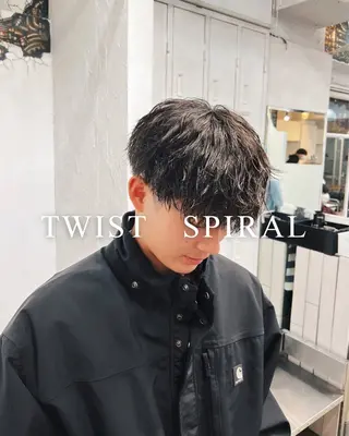 ショート メンズパーマ/縮毛 超特化/tomokiのヘアスタイル