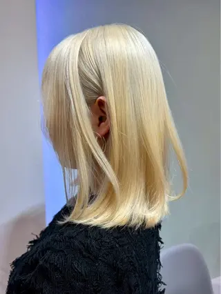 ミディアム カラー 栗谷 竜希のヘアスタイル