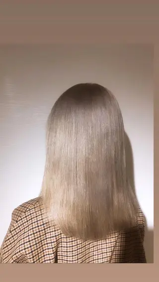 セミロング カラー モテ髪提案します💕 髪質改善宗一郎のヘアスタイル