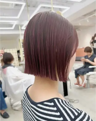 ミディアム カラー urara/似合わせ /ショート/ボブのヘアスタイル