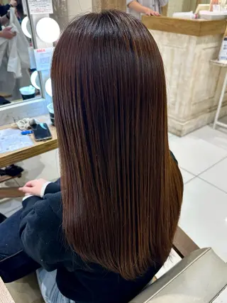 ロング 本厚木｜縮毛矯正/ 酸性スト専門サロンのヘアスタイル