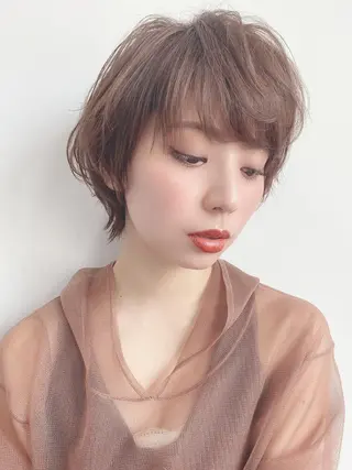 ショート カラー ⭐️Shelter by TOKYO⭐️のヘアスタイル