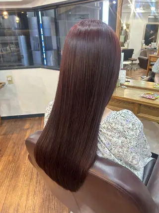 カラー 透明感カラー🫧 🎀美帆のヘアスタイル