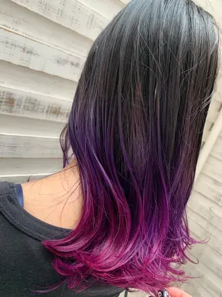 セミロング カラー ヘアアレンジ 指名支持率NO.1 スタイリストのヘアスタイル